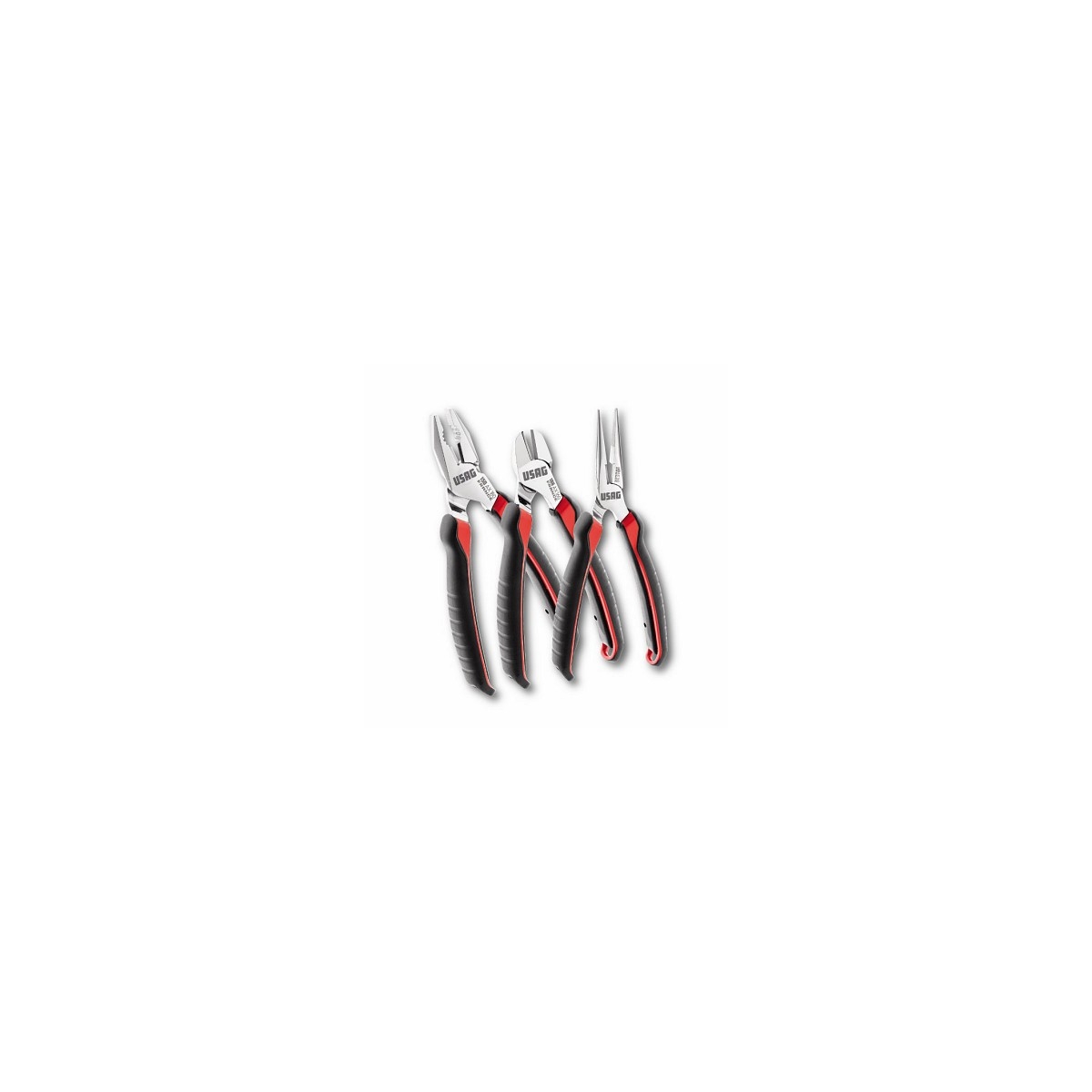 CONJUNTO DE ALICATES DE CORTE, UNIVERSAL E DE BICO 150 AX / SE3 USAG - USAG |US01500201
