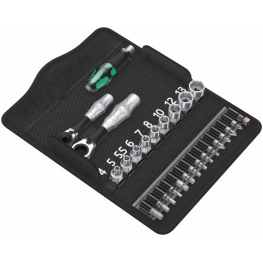 CONJUNTO KRAFTFORM KOMPAKT ZYKLOP MINI 2 COM 27 PEÇAS - WERA