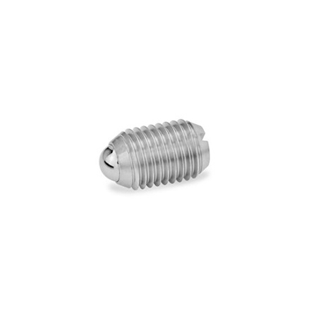 INDEXADOR COM MOLA E ESFERA GN 615- AÇO INOXIDÁVEL |ELGN.33093