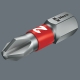 PORTA BITS MODELO KRAFTFORM KOMPAKT STUBBY RA 2 - 6 PEÇAS - WERA