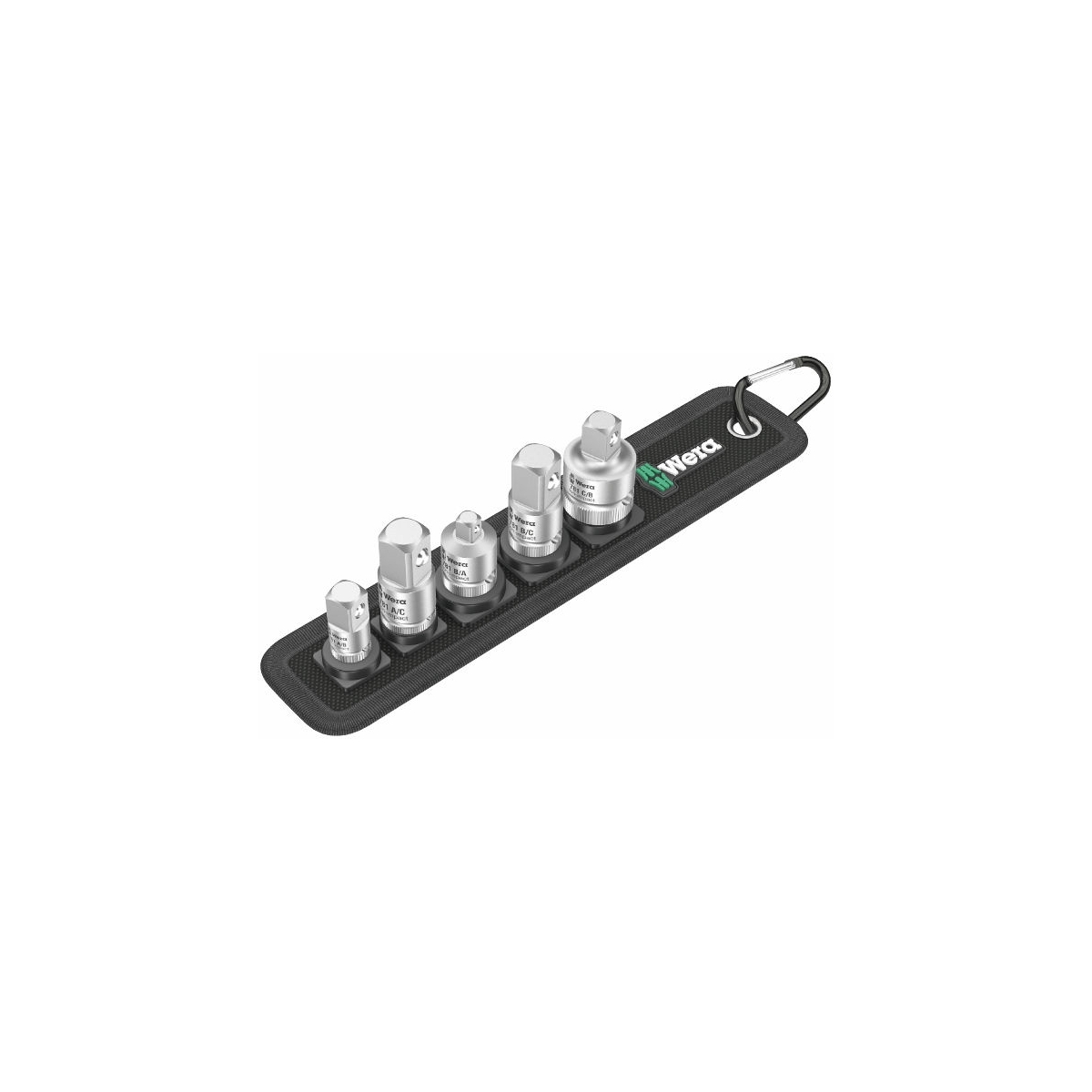CONJ. ADAPTADORES 781/5 SET 1 - 6 PEÇAS - WERA