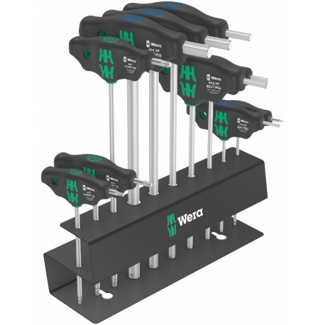 CONJ. DE CHAVES T BICYCLE SET - 10 PEÇAS - WERA