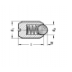 INDEXADOR COM MOLA E ESFERA GN 615 - AÇO |ELGN.330912