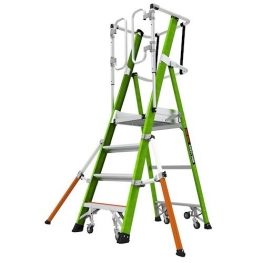 ESCADA SAFETY CAGE 4' MODEL - LITTLE GIANT