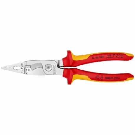 ALICATE MULT ELETR 200MM SEM TRAVA - KNIPEX