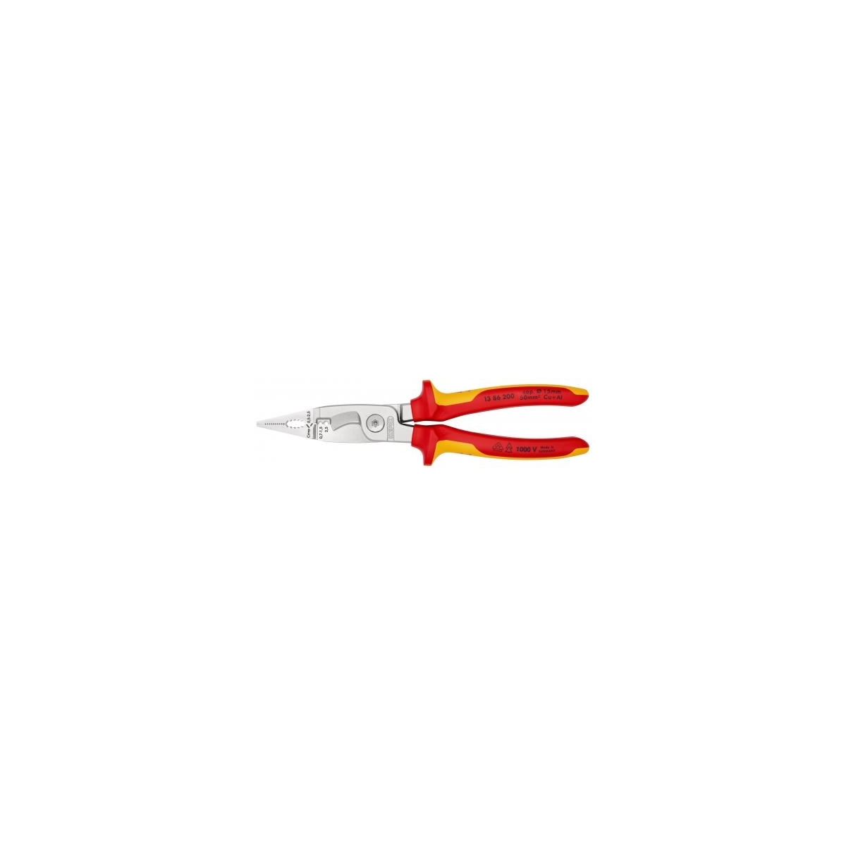 ALICATE MULT ELETR 200MM SEM TRAVA - KNIPEX