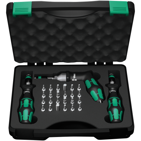 CONJUNTO DE CHAVES DE FENDA KRAFTFORM 7440/41/42, 27 PEÇAS - WERA