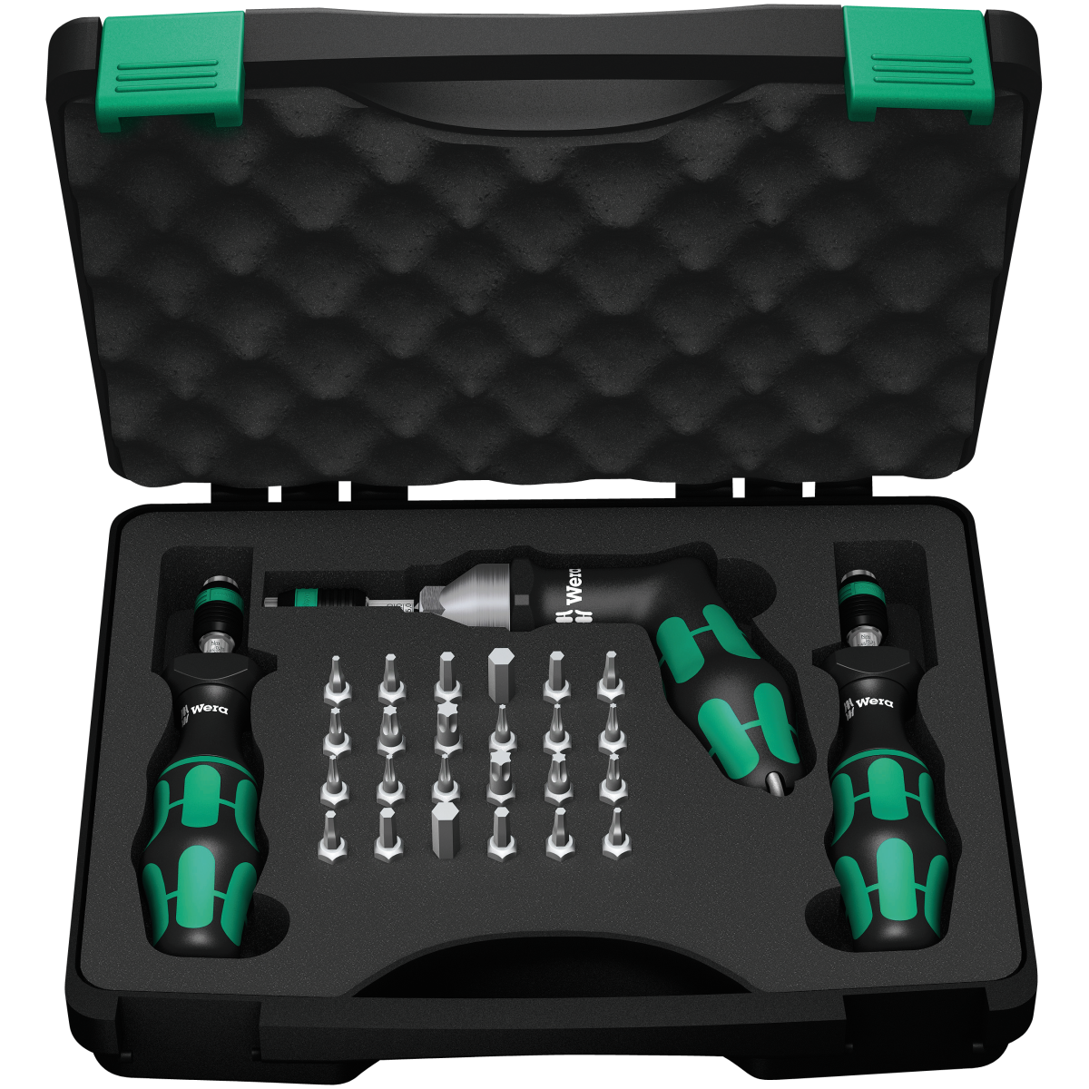 CONJUNTO DE CHAVES DE FENDA KRAFTFORM 7440/41/42, 27 PEÇAS - WERA