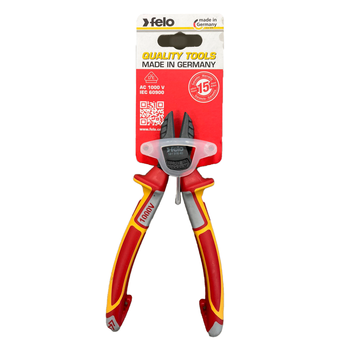 ALICATE CORTE DIAGONAL VDE MODELO 591 - FELO - FELO |58101840