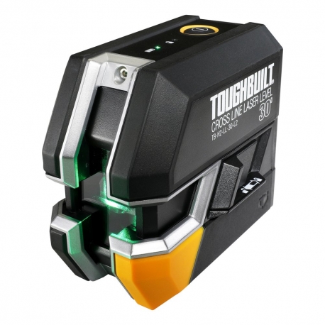 NIVEL DE LASER DE LINHA CRUZADA AUTONIVELANTE DE FEIXE VERDE DE 30 PÉS - TOUGHBUILT |TB-H2-LL-30-L2.jpg