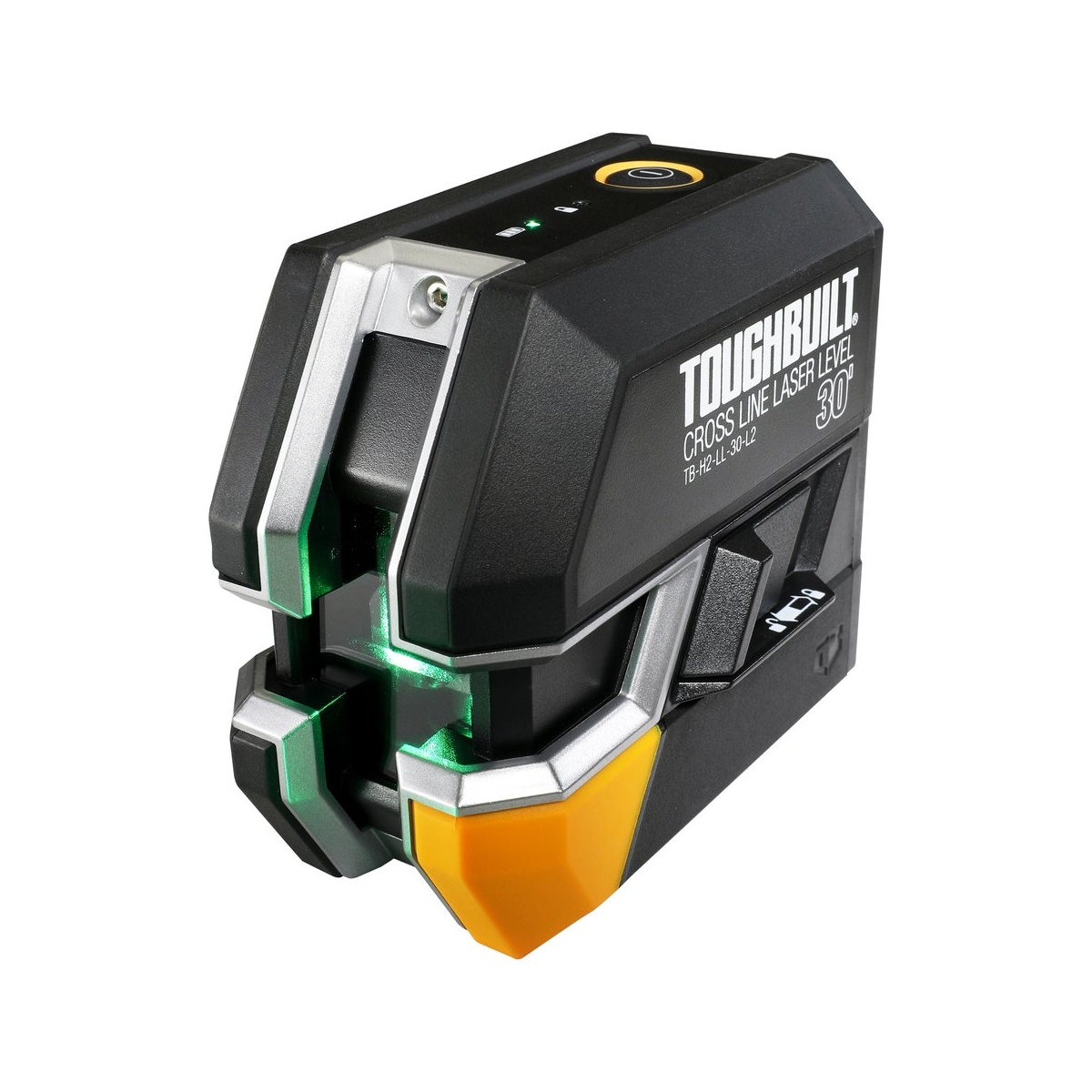 NIVEL DE LASER DE LINHA CRUZADA AUTONIVELANTE DE FEIXE VERDE DE 30 PÉS - TOUGHBUILT |TB-H2-LL-30-L2.jpg