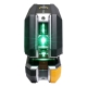 NIVEL DE LASER DE LINHA CRUZADA AUTONIVELANTE DE FEIXE VERDE DE 100 PÉS - TOUGHBUILT |TB-H2-LL-100-L2.jpg