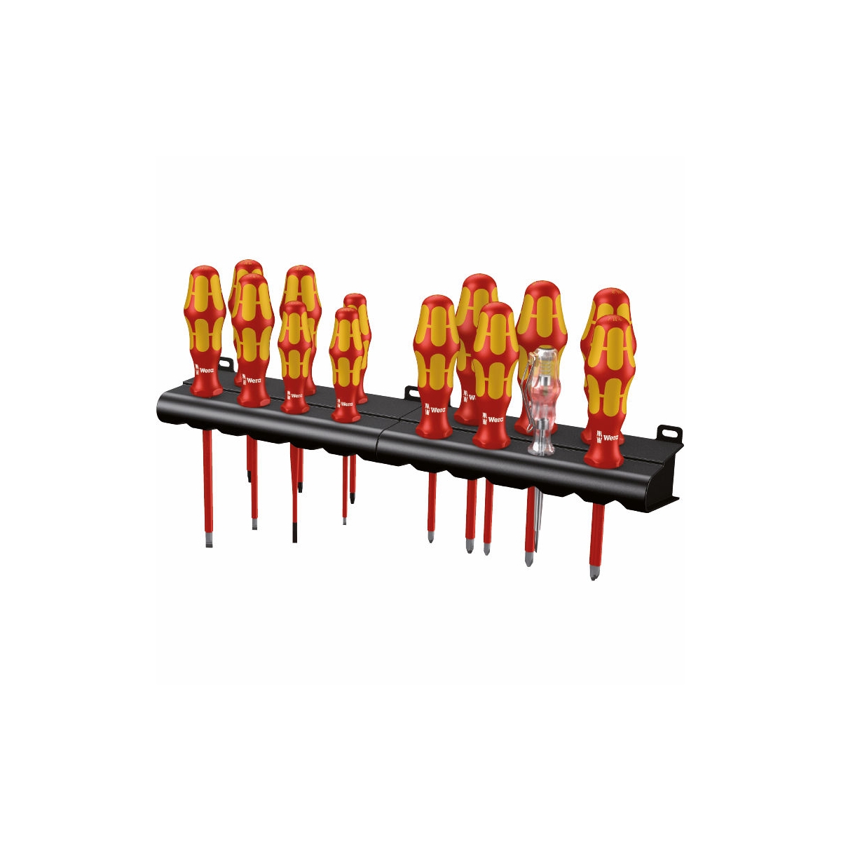 CONJUNTO KRAFTFORM BIG PACK 100 VDE, 14 PEÇAS - WERA