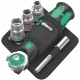 CONJUNTO CATRACA ZYKLOP 8009 POCKET IMPERIAL SET 2, 18 PEÇAS - WERA