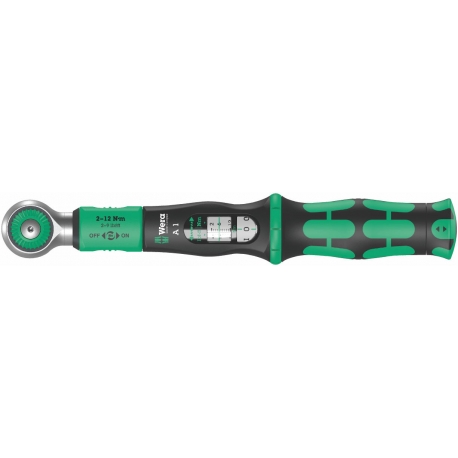 TORQUÍMETRO SAFE-TORQUE A1 DE 1/4", 2-12Nm - WERA