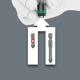 CHAVE T 416 RA COM FUNÇÃO CATRACA 1/4" E MANDRIL RAPIDAPTOR - WERA