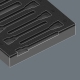 CONJUNTO DE SOQUETES 3/8" COM ADAPTADOR 1/4" ZYKLOP B COM EVA 1, 22 PEÇAS - WERA