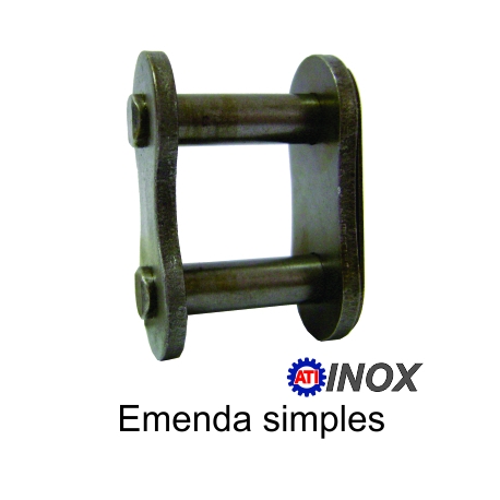 EMENDA SIMPLES DE ROLO NORMA DIN INOX (Tipo: 06B-1) |fotov1pag38c