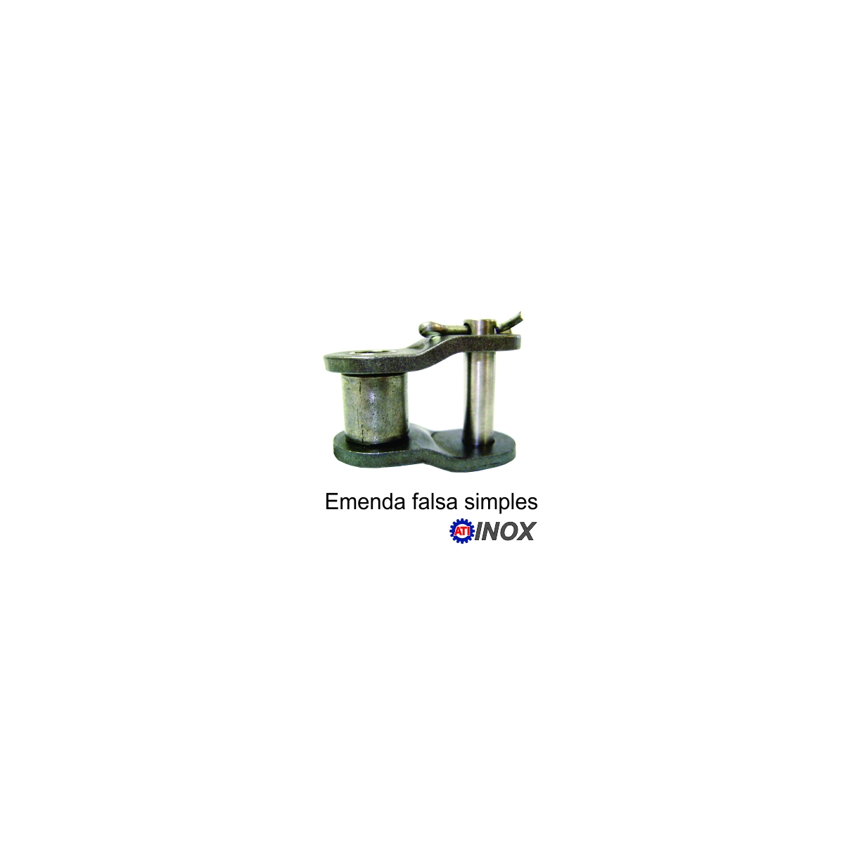 EMENDA SIMPLES FALSA DE ROLO NORMA DIN INOX (Tipo: 06B-1) |fotov1pag38e
