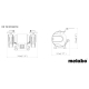 MOTO ESMERIL DE BANCADA DS 150 M - METABO