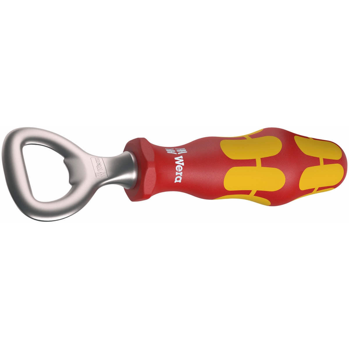 ABRIDOR DE GARRAFA AMARELO E VERMELHO - WERA