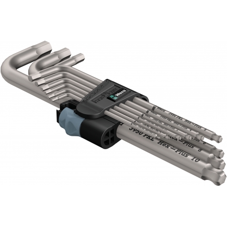CONJUNTO CHAVE ALLEN INOX 1.5 A 10 3950/9 |WE05073544001
