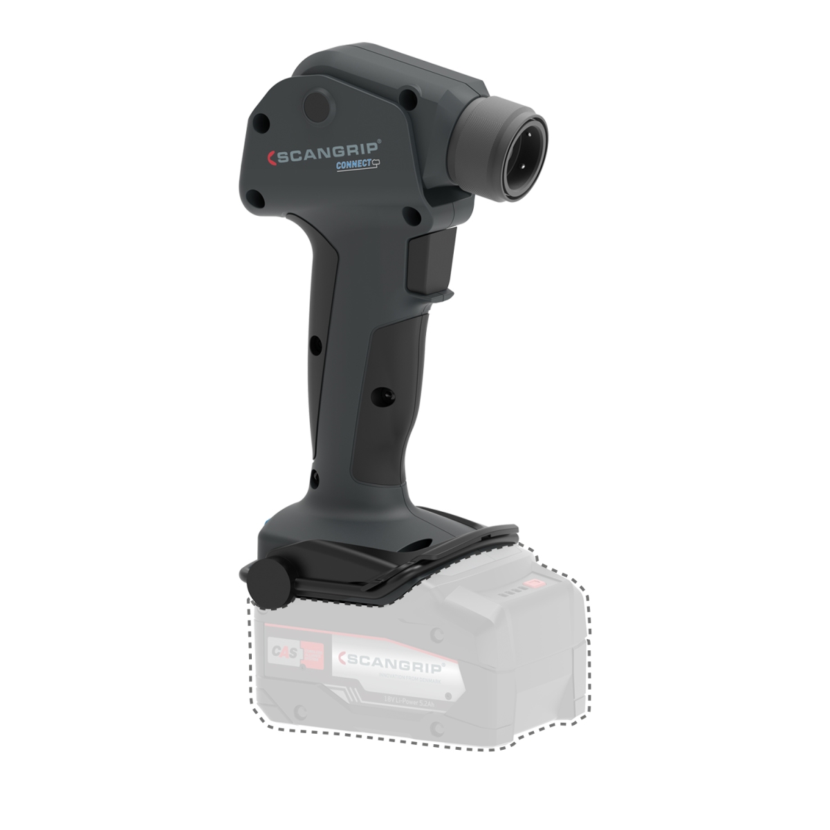 CONEXÃO DE TRABALHO PORTÁTIL INTERCAMBIÁVEL MULTILIGHT BODY CONNECT - SCANGRIP