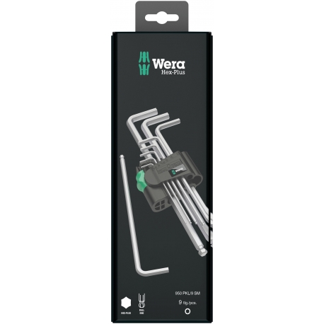 CONJUNTO CHAVE HEXAGONALX 950/9 HEX-PLUS 1 |WE05073391001
