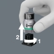 CONJUNTO DE SOQUETES 8767 C TORX HF 1 ZYKLOP 1/2", 9 PEÇAS - WERA