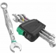 CONJUNTO DE CHAVES COMBINADAS JOKER 6003 4 SET 1 POLEGADAS, 4 PEÇAS - WERA