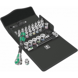 CONJUNTO 8100 SB ALL-IN ZYKLOP 3/8", 35 PEÇAS - WERA
