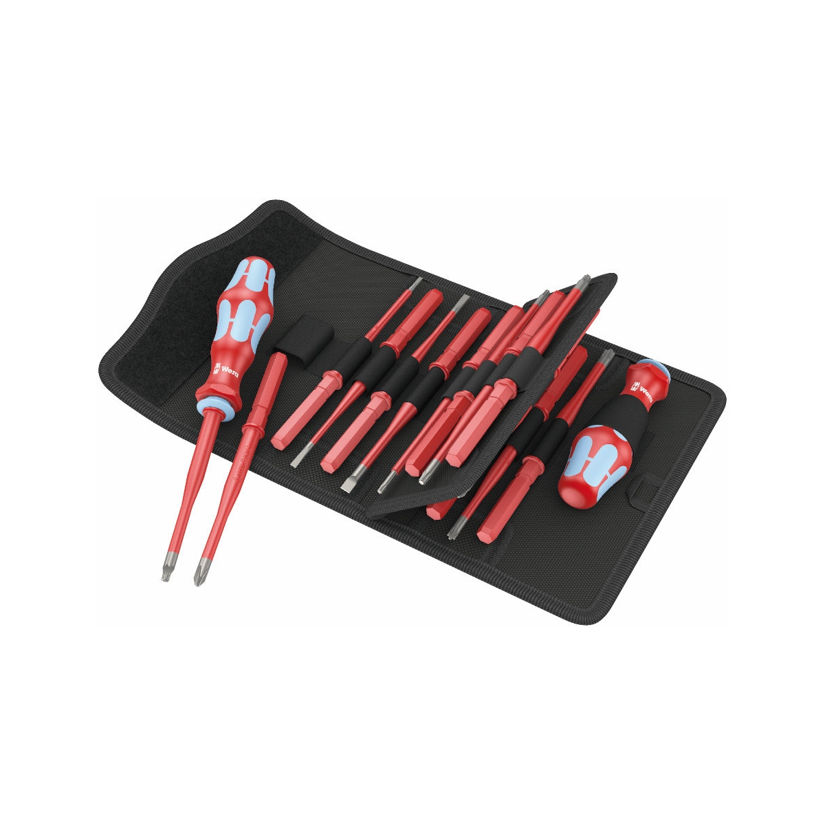 CONJUNTO KRAFTFORM KOMPAKT VDE INOX 17 EXTRA SLIM 1, 17 PEÇAS - WERA