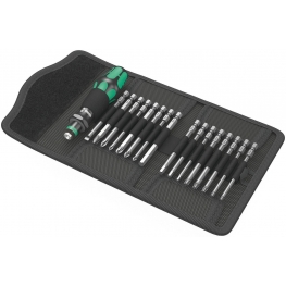 CONJUNTO DE BITS LONGOS COM EMPUNHADURA PORTA BITS 17PCS |WE05059295001