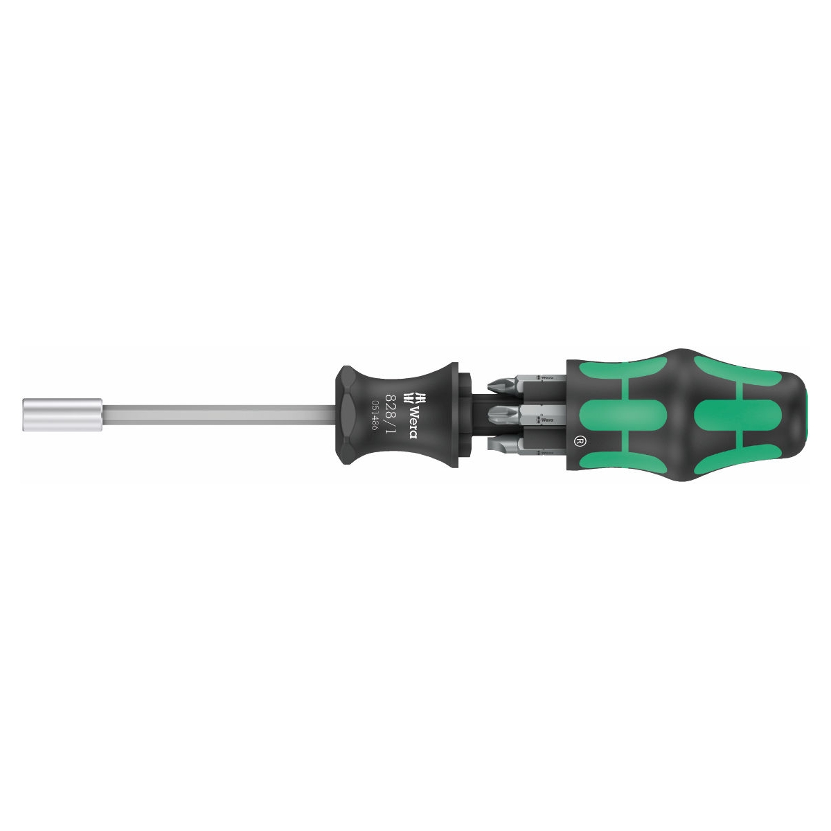 CONJUNTO CHAVE PORTA BITS KRAFTFORM KOMPAKT 27 2, 7 PEÇAS - WERA