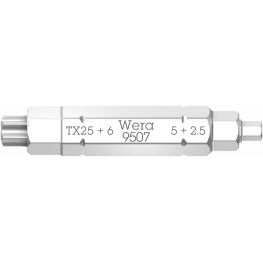BITS SEXTAVADO/TORX SÉRIE 9507 SB 4 EM 1 - WERA