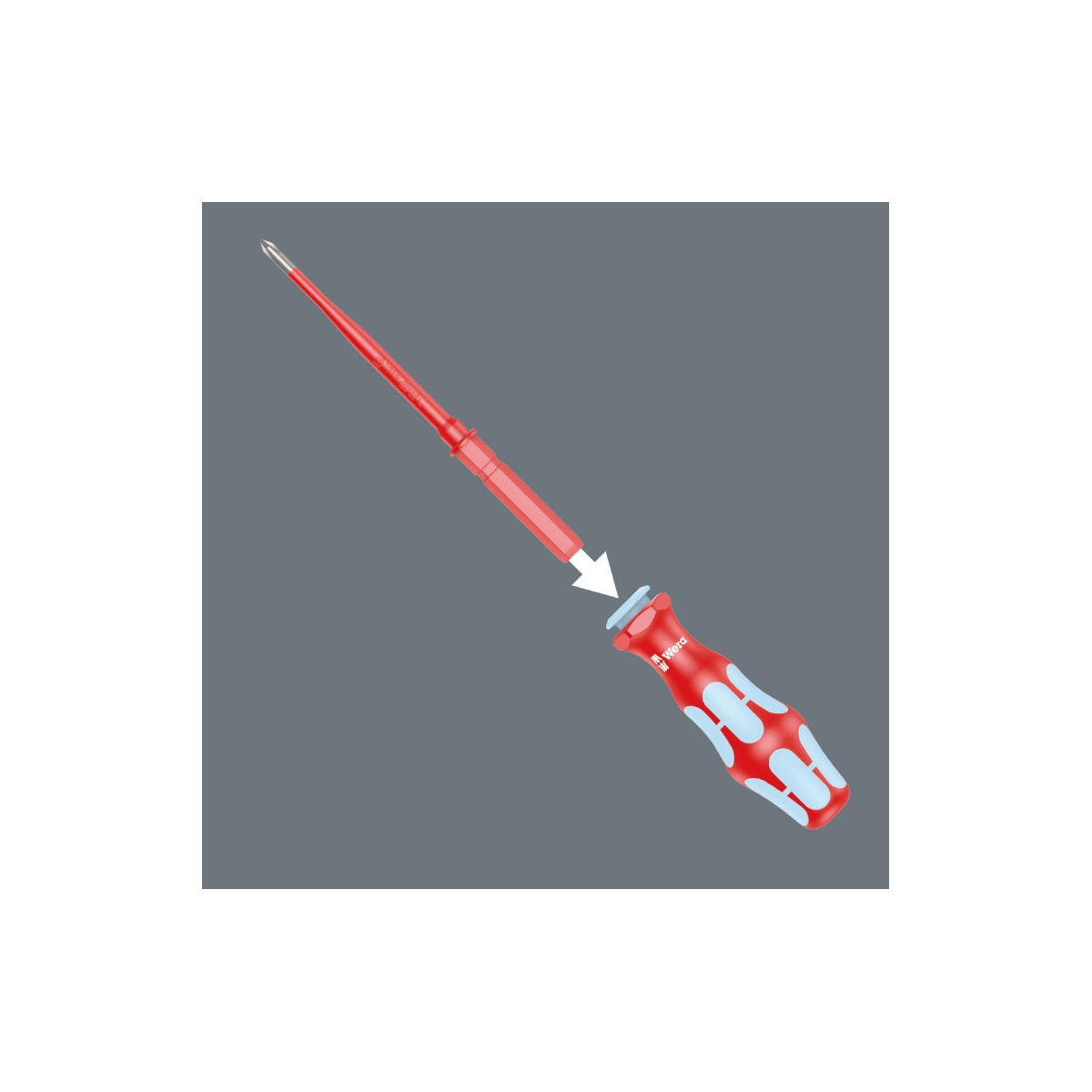PONTEIRA 3067 iS SB TORX INOX KRAFTFORM KOMPAKT VDE INTERCAMBIÁVEL - WERA