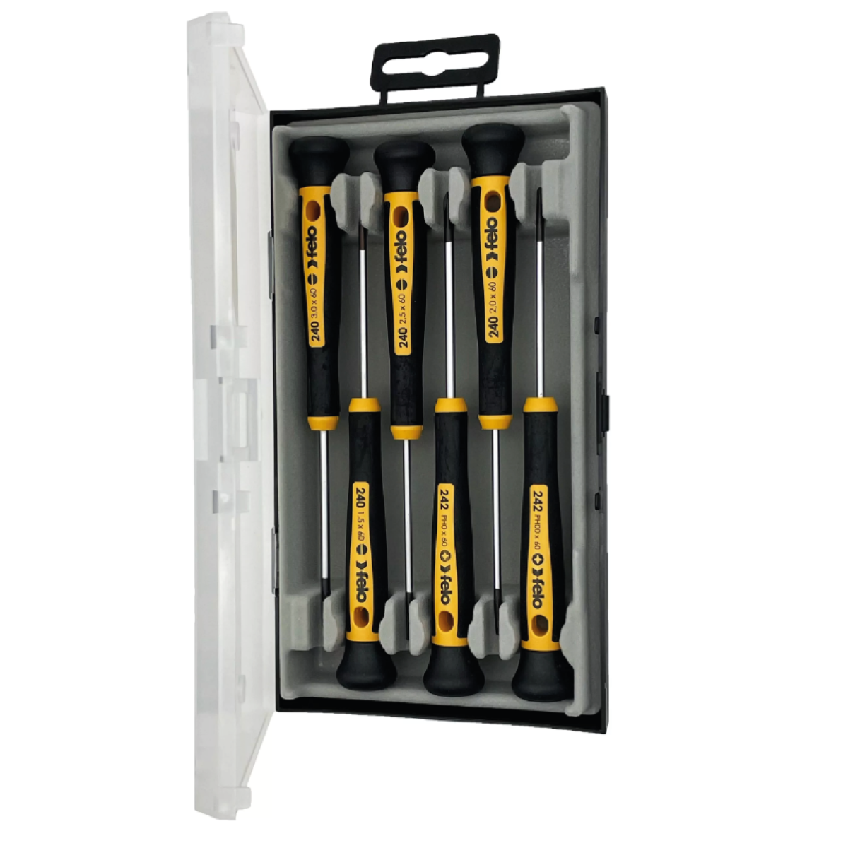 CONJUNTO DE CHAVES MICRO MODELO 240, 6 PEÇAS - FELO