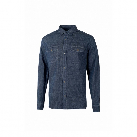 CAMISA JEANS HORIZONTE AZUL - U-POWER