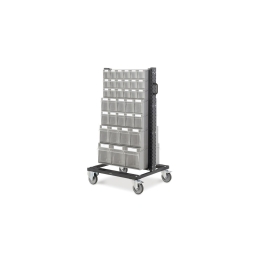 CARRINHO COM VISUAL BOX SÉRIE BIN CART, 70 CAIXAS VISUAIS - FAMI