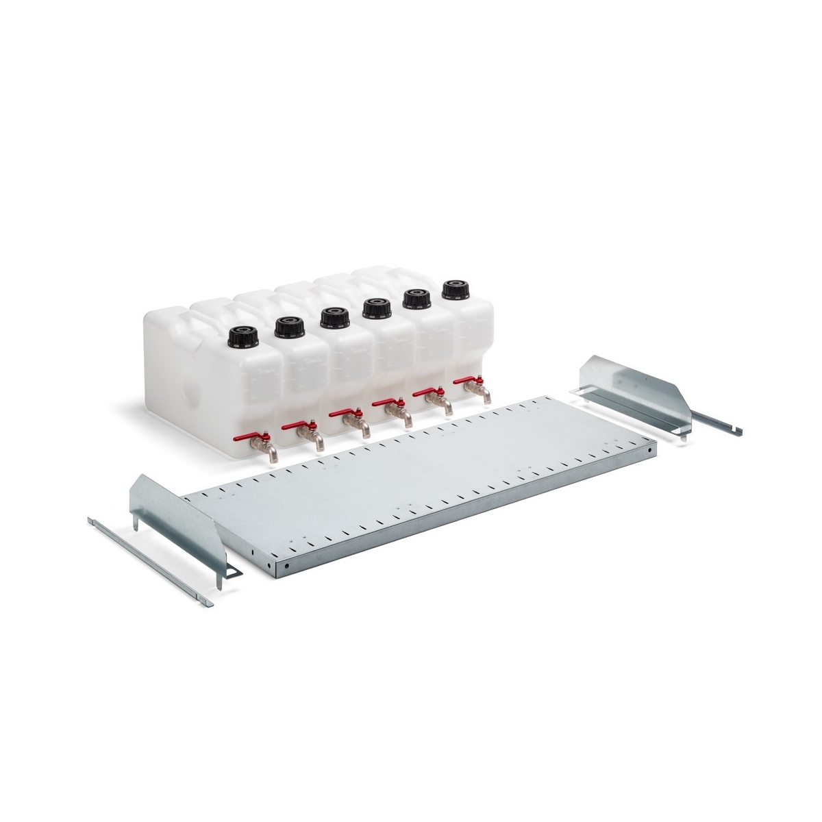 KIT DE TAMPO COM SEPARADORES E TANQUES, 2 SEPARADORES E 6 TANQUES - FAMI