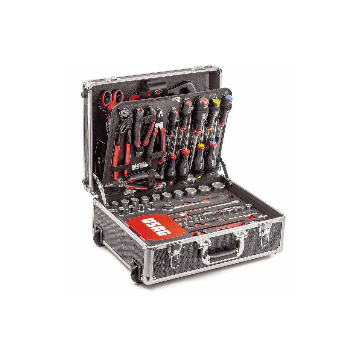 MALETA TROLLEY COM FERRAMENTAS 002 JTMA, 181 PEÇAS - USAG