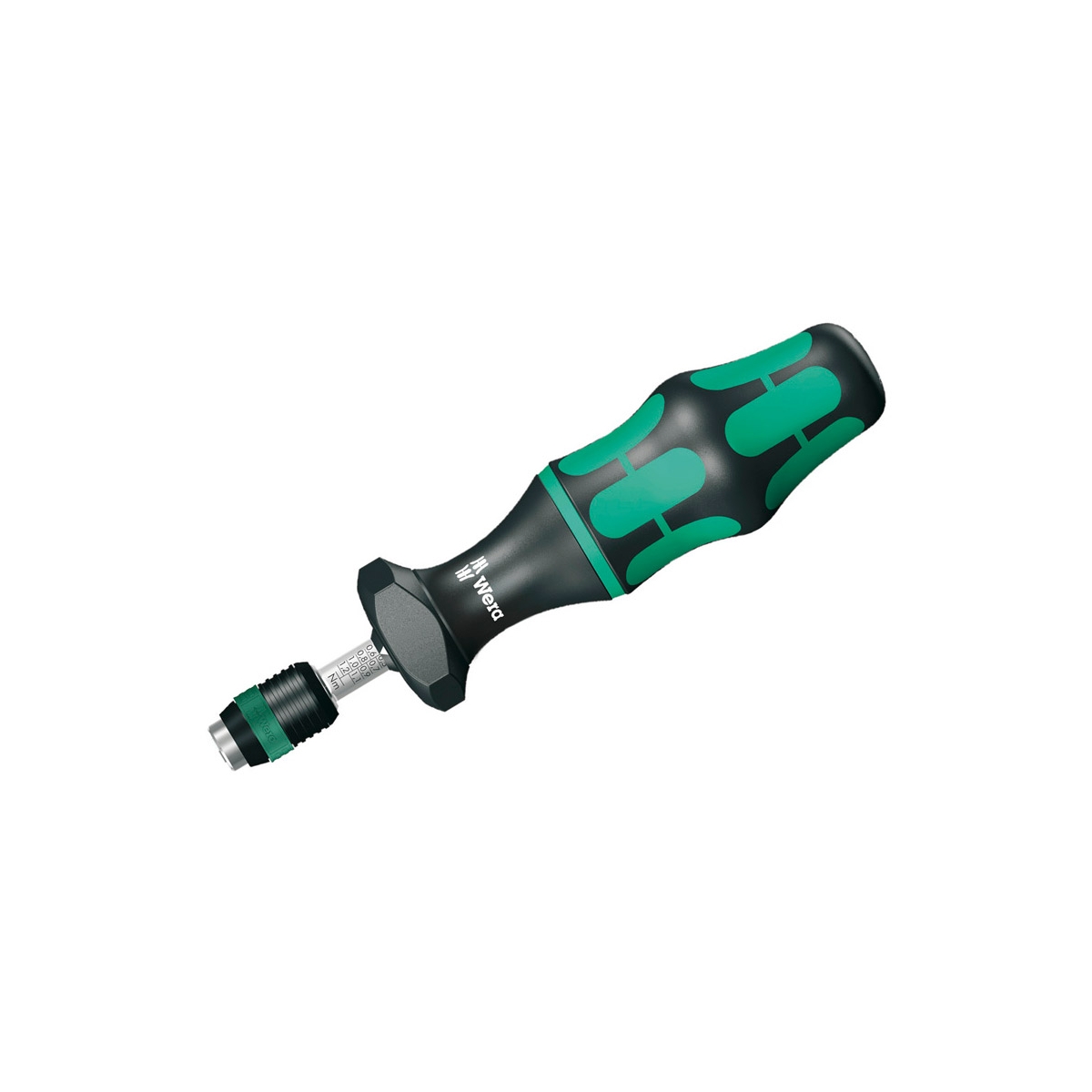 CHAVE PORTA BITS SÉRIE 7432 TORQUE 0,90-1,50NM COM ENGATE RÁPIDO - WERA