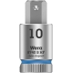SOQUETE DE BIT 8740 B ZYKLOP COM FUNÇÃO DE RETENÇÃO 3/8", 10MM - WERA