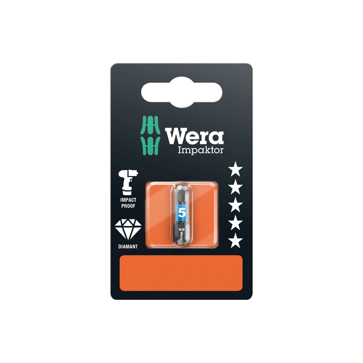 BITS HEXAGONAL 1/4 IMPAKTOR |WE05073905001