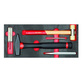 CONJUNTO DE FERRAMENTAS 519M 382F EM EVA, 7 PEÇAS - USAG