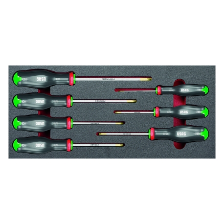CONJUNTO DE CHAVES TORX 519M 324STX EM EVA, 7 PEÇAS - USAG