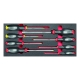 CONJUNTO DE CHAVES FENDA/PHILIPS 519M 324H EM EVA, 8 PEÇAS - USAG