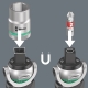 CONJUNTO CATRACA 8009 ZYKLOP POCKET 3, 27 PEÇAS - WERA