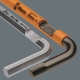 ESPECIAL DE NATAL 2023 CONJUNTO DE CHAVES L 950/9 HEX-PLUS MULTICOLOR 1 MÉTRICO BLACKLASER, 9 PEÇAS - WERA