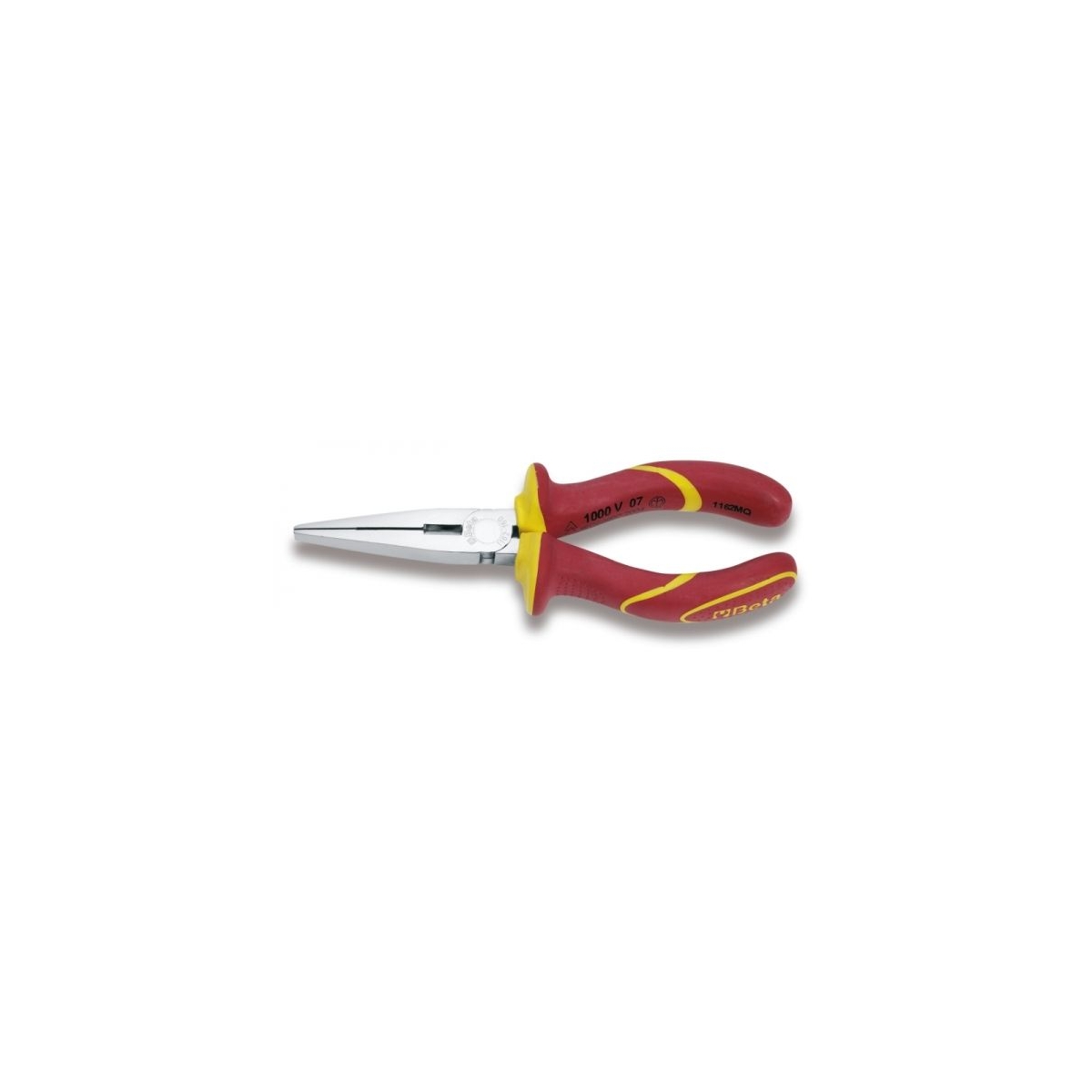 ALICATE PONTAS CHATAS EXTRA LONGO ISOLADO (1.000V) 1162MQ - BETA